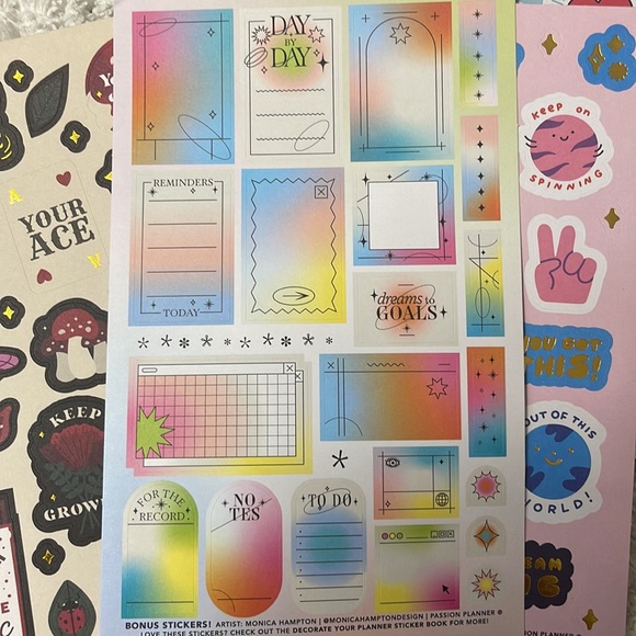 NWT Alpine Lake Passion Paper Life Coach Personal Planner 2023 Monday Start - Picture 15 of 16